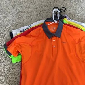 Small golf shirts